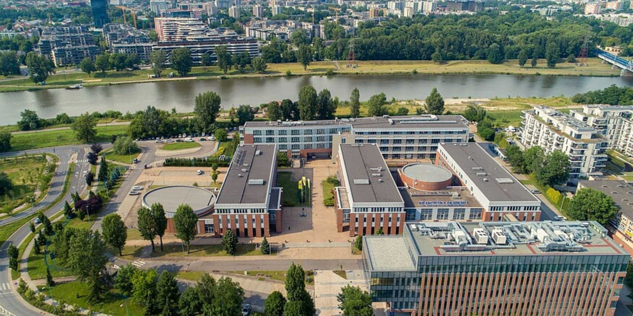 UAFM Krakow also known as Andrzej Frycz Modrzewski University front building