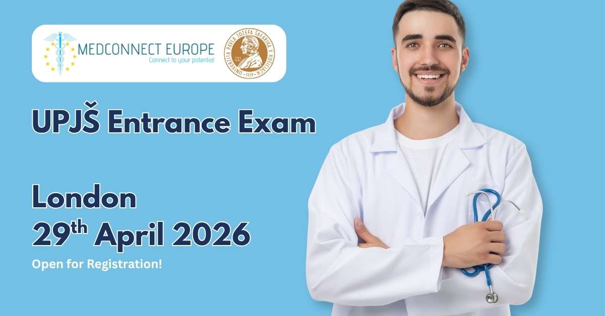 UPJS exam in London taking place on the 29th of August 2026.