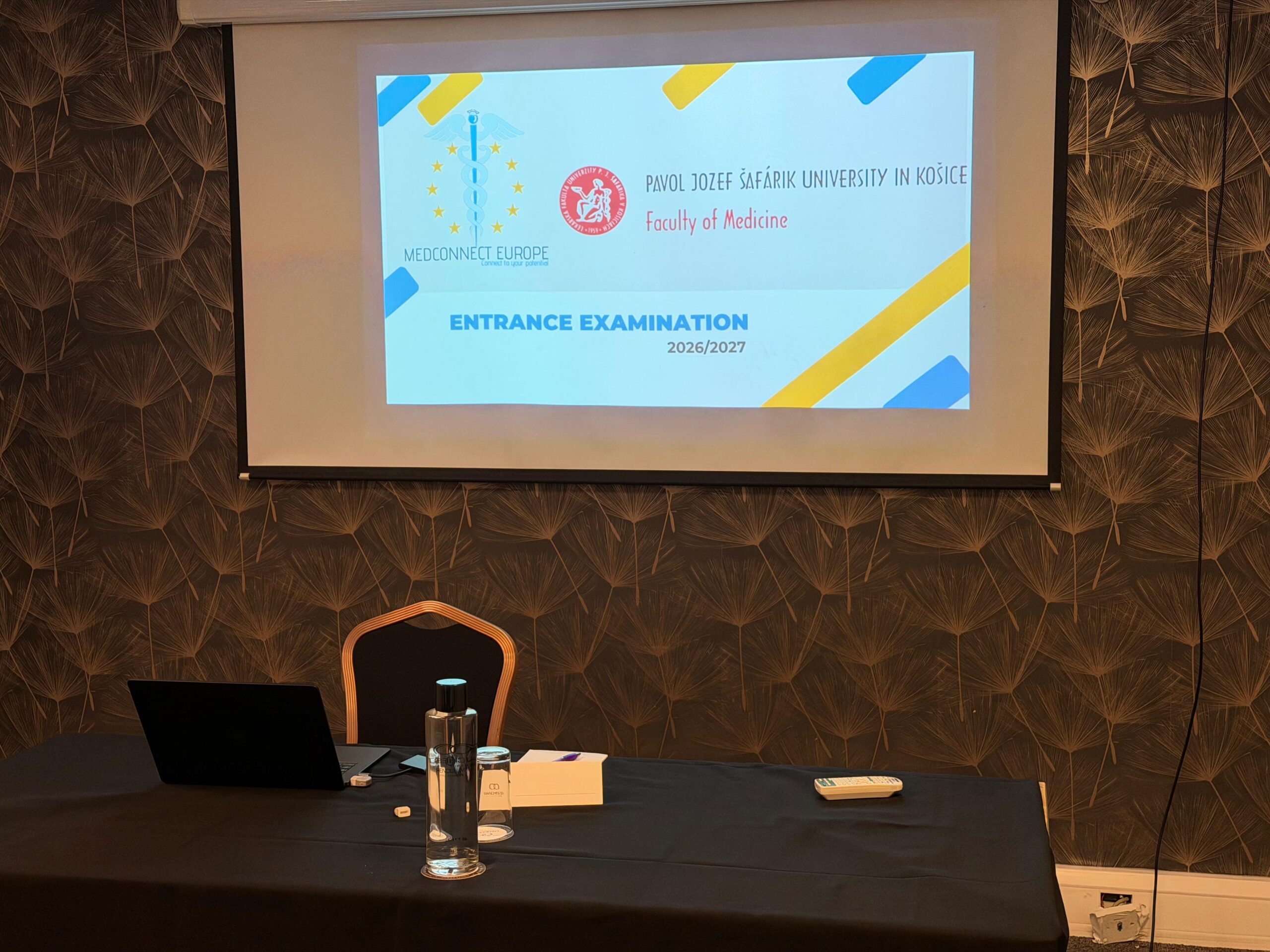 UPJS Entrance Exam sitting that took place in Manchester in April 2026.