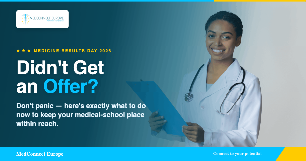 medicine results day 2026 missed offer what to do